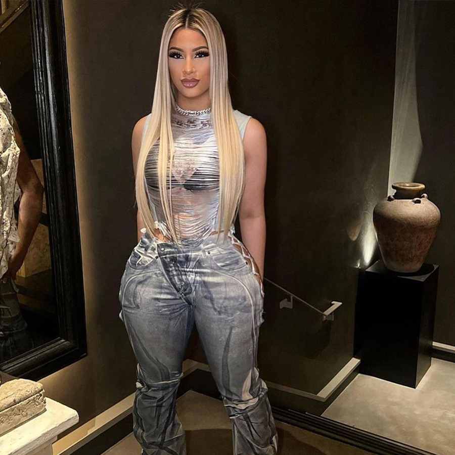 Майка женская летняя с бахромой