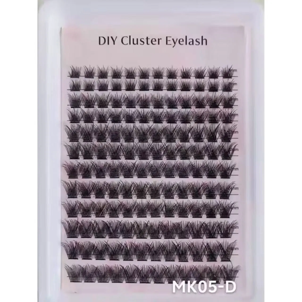 DIY Fluffy Lash Clusters Self Adhesive Lashes Cluster Segment Lash Custom Logo