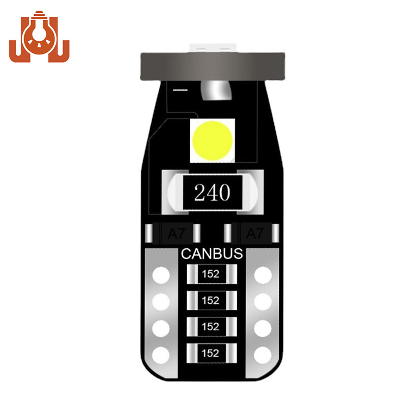 Светодиодные лампы T10 W5W для салона автомобиля