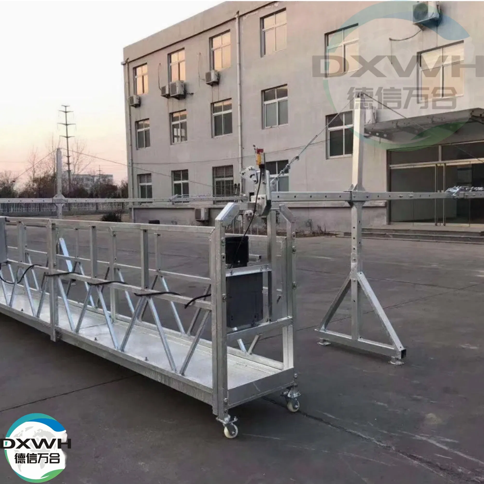 Strong Support Cleaning for High Altitude Cleaning Sites with Reinforced Hanging Beam Stable Structure Suspended Platform