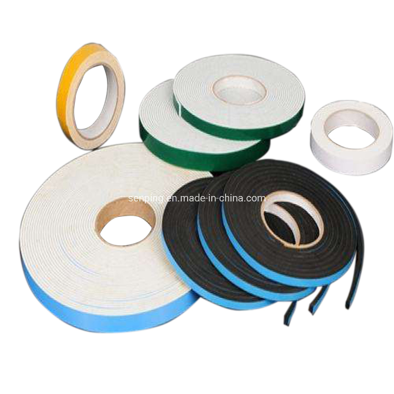 China PVC Foam Glazing Tape Double Sided EPDM Foam Tape PE Waterproof Glazing Tape EVA Foam Sealing Strip