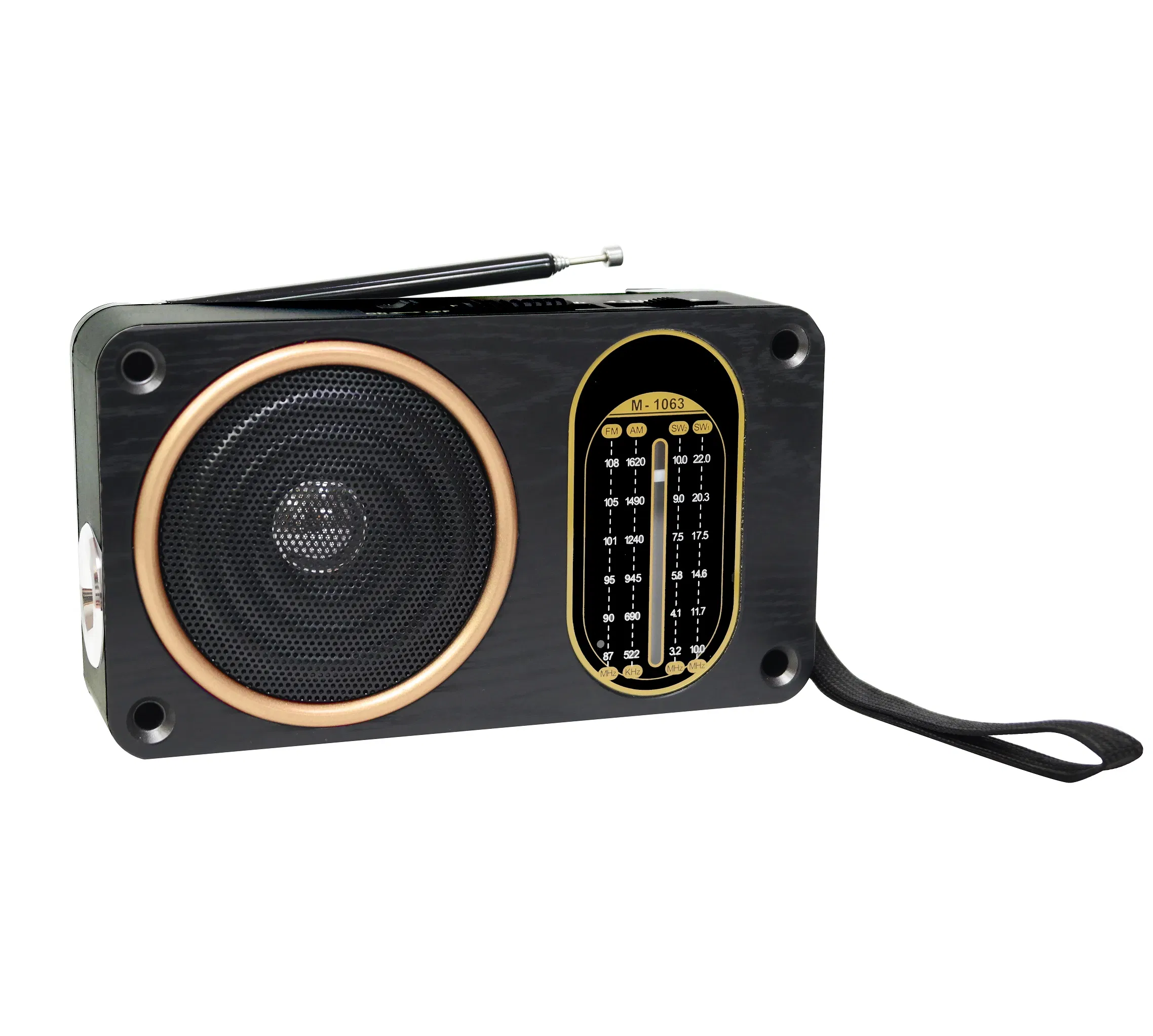 Портативное радио DSP с FM, AM, SW, USB, TF и фонариком