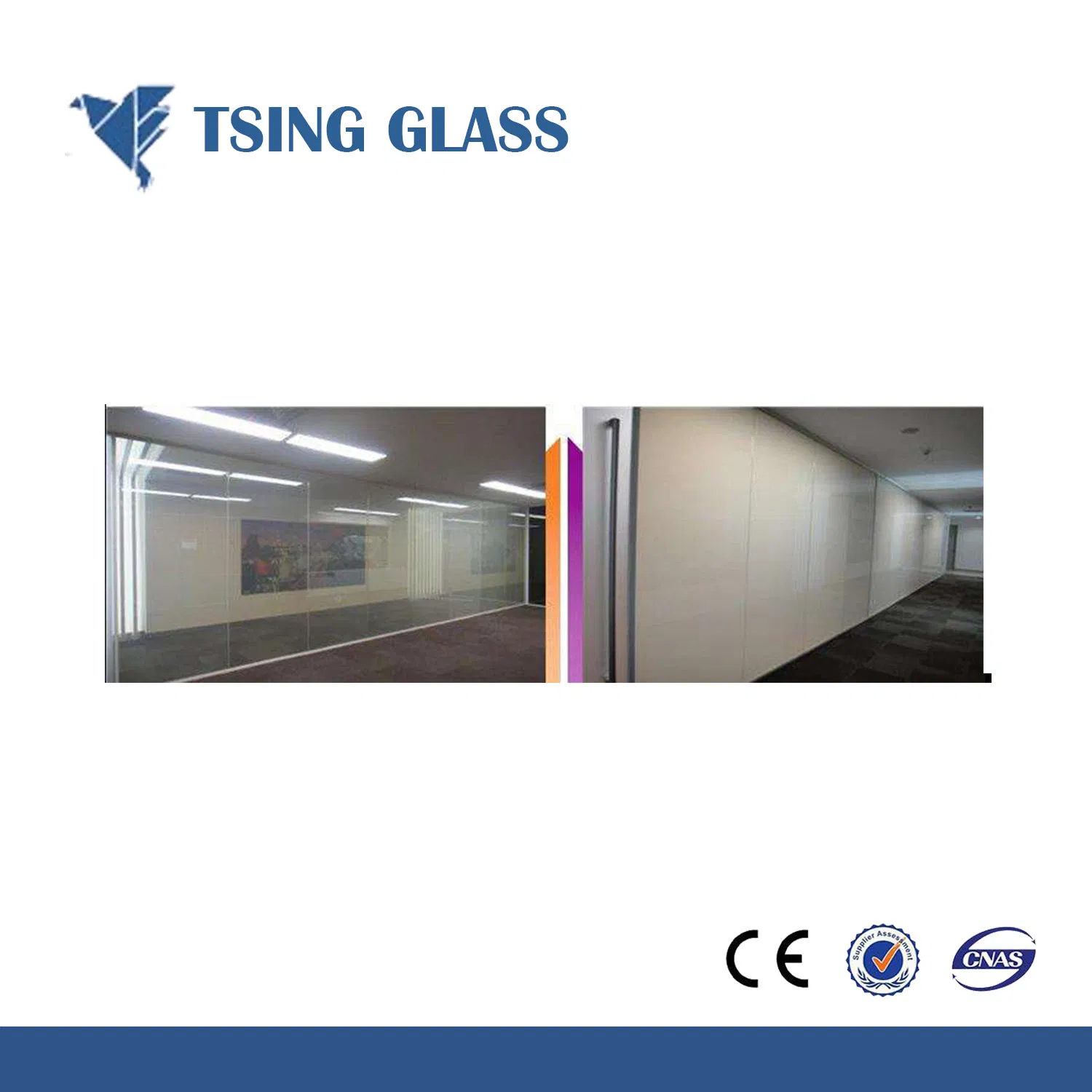 High Transparency Electronic Power Control Pdlc Smart Film/ Self Adhesive Smart Film/ Non Adhesive Smart Film