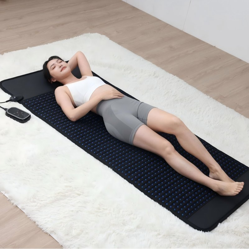 Electric Blanket Infrared Mat Pemf Heating Amethyst Cushion for Physical Recovery