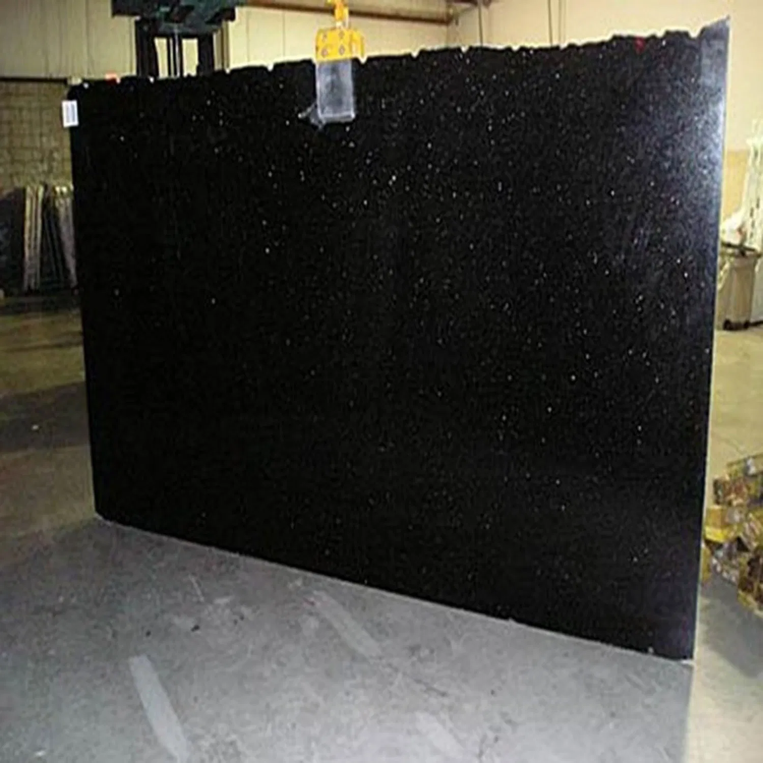High Polished Pure Black Wall Tiles Granite Stone Colours for Project