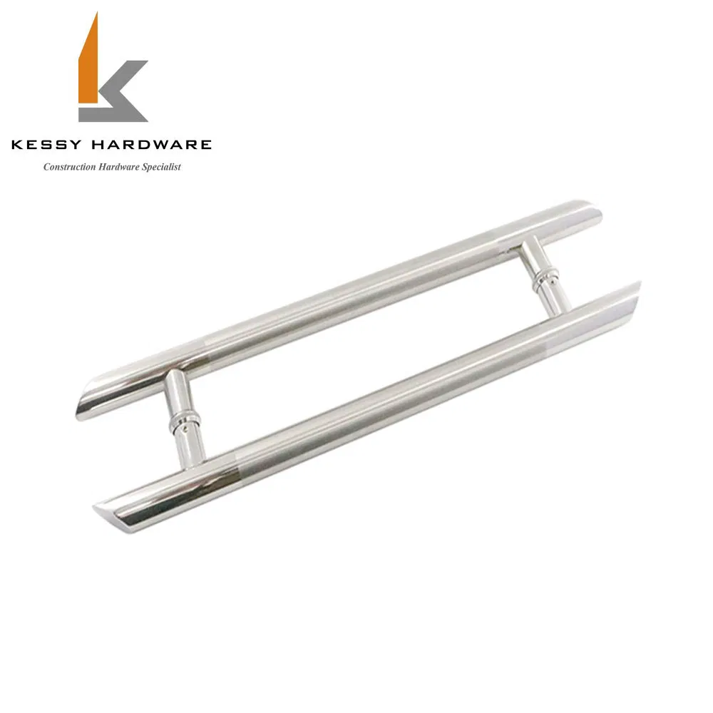 Model Design Handle Building Customized Round Tube Stainless Steel Handle for Hotel