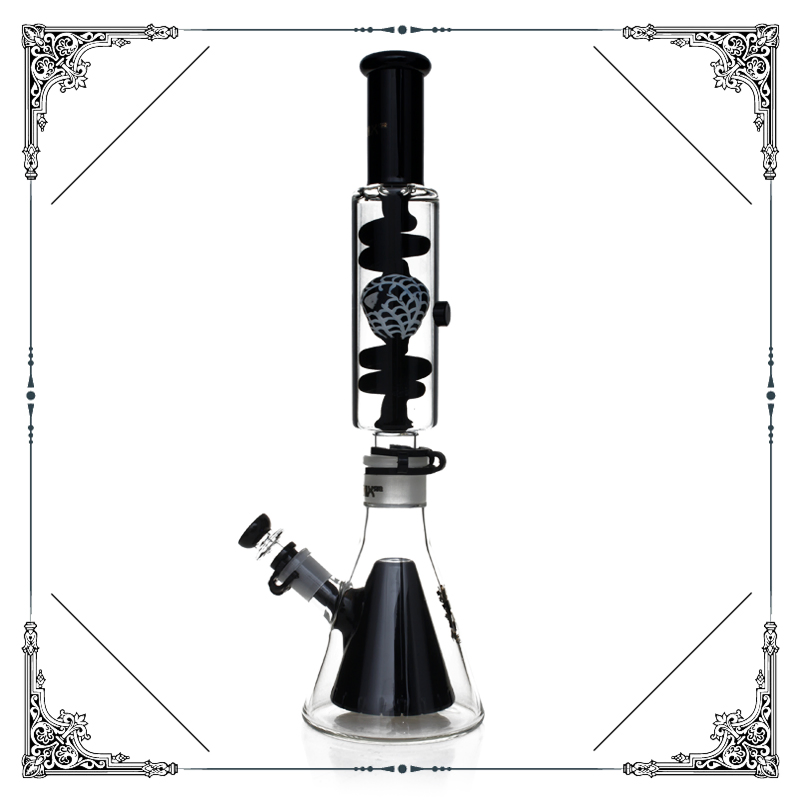 High Quality 17.5 Inches Big Beaker Freezable Spider Man Glass Smoking Water Pipe Wholesale