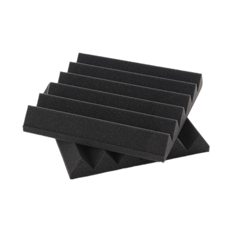 High Density Flame Retardant Wedge Sound Proof Wall Panels PU Acoustic Foam