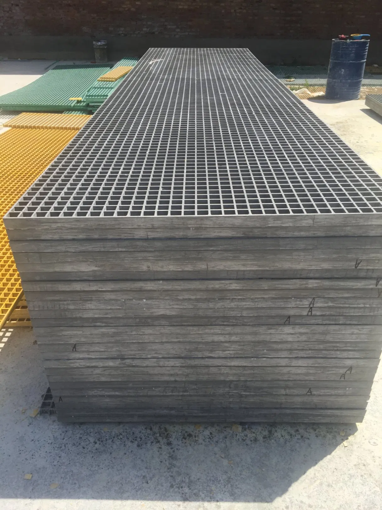 High Strength Fiberglass FRP Mesh Walkway Grating