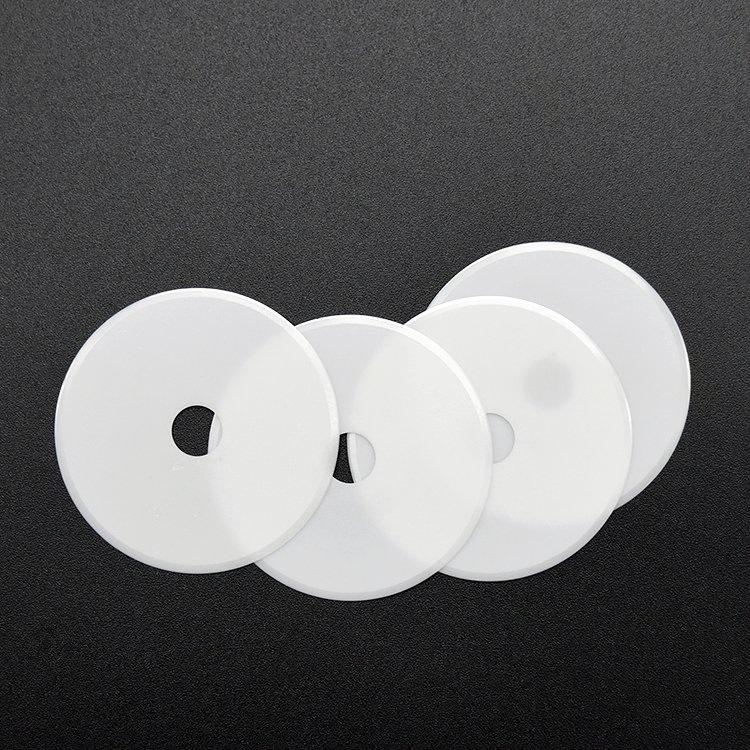 Custom Hand Push Cloth Cutting Machine Φ 45 Φ 28 Ceramic Round Blades