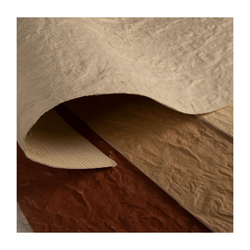 Customizable Pebble Veneer Sheets for Furniture Surface Decoration with Flexible Bendable Backing Material