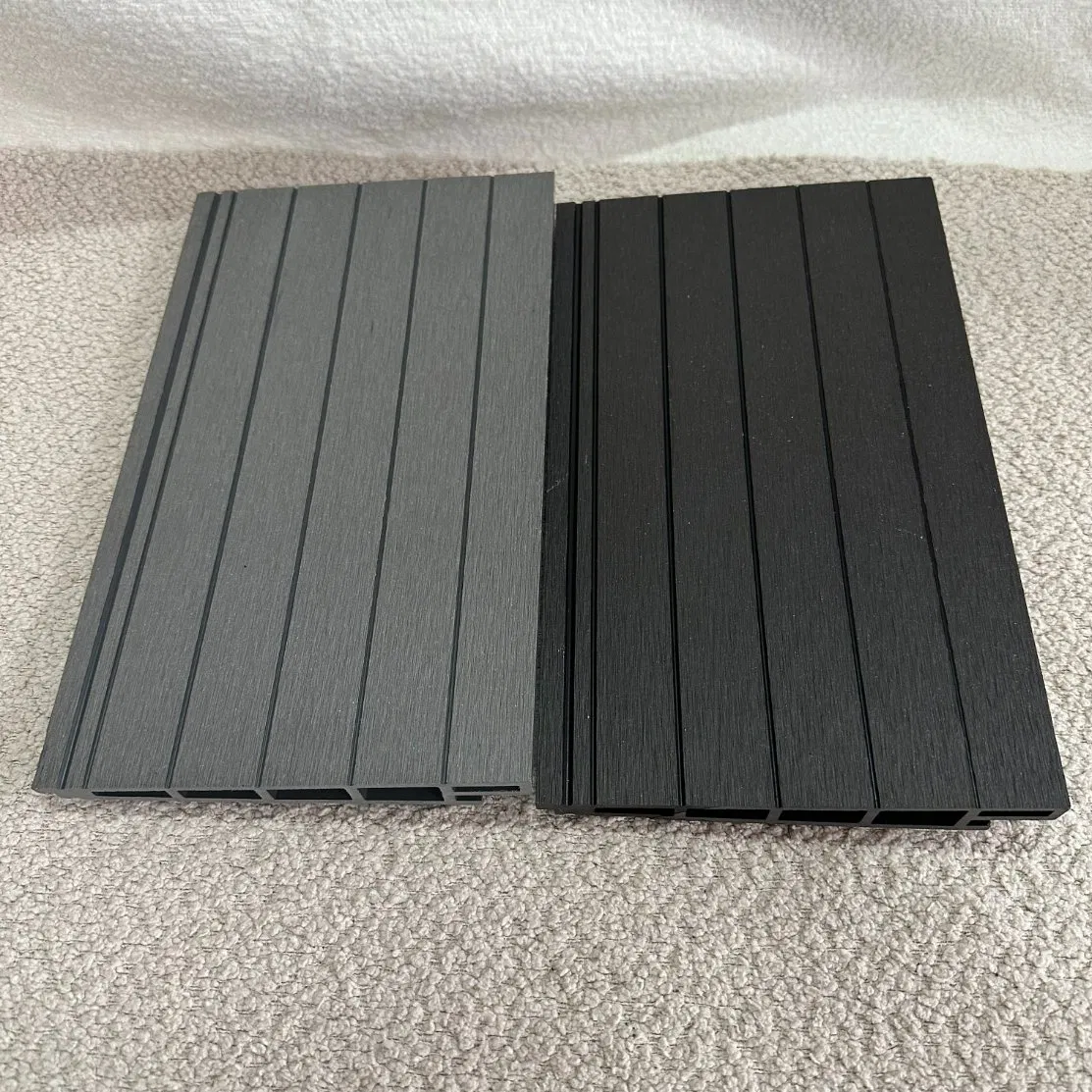 Modern WPC Roofing Sheet 178mm Span 30mm Thickness Waterproof Angled Roof for Building