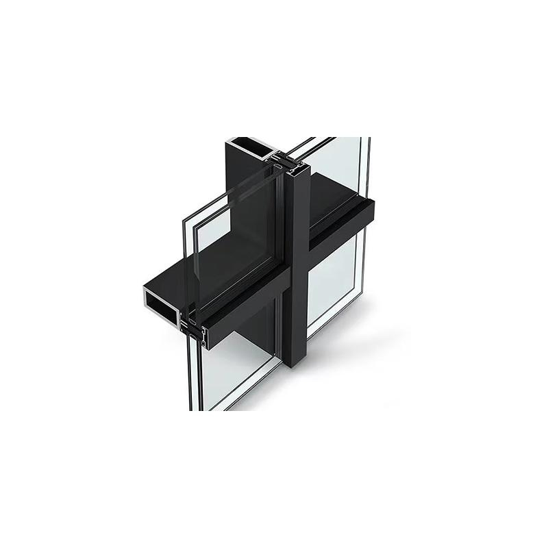 Building Facade System Design Visible/Invisible Frame Exterior Glass Curtain Wall