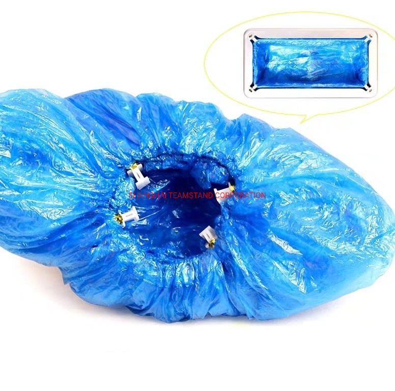 Manufacturer Price T Buckle PE Plastic Shoe Cover