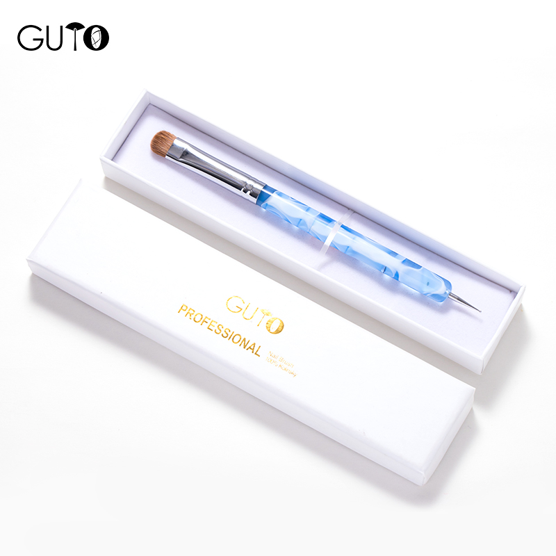 #2~#20 Guyo 100% Pure Kolinsky Nail Brush for UV Gel