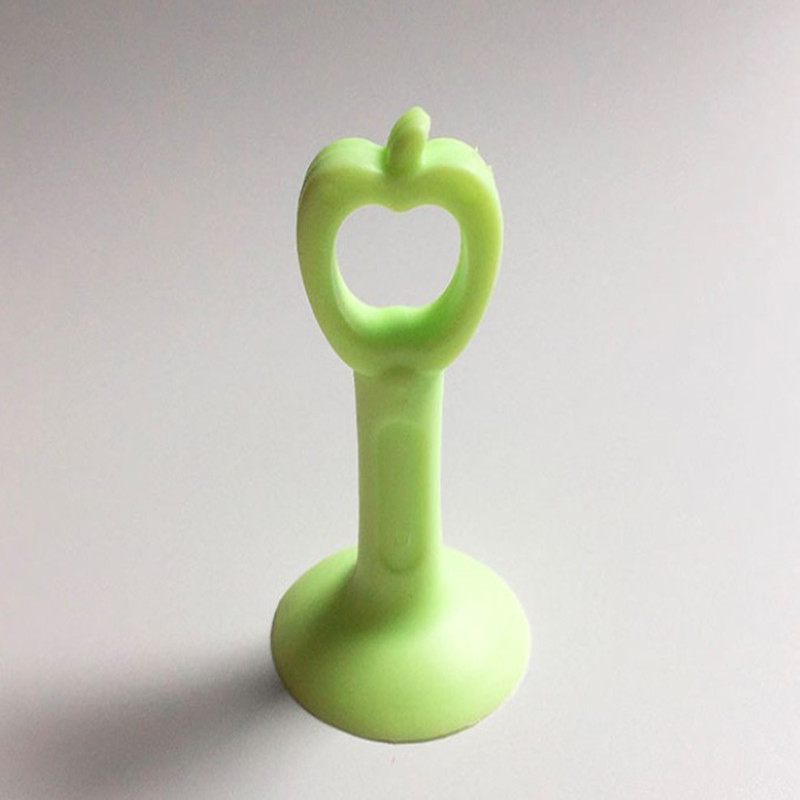 Noise Free Plastic Silicone Rubber Suction Cup Wall Protector Door Knob Handle Bumper Guard Stopper