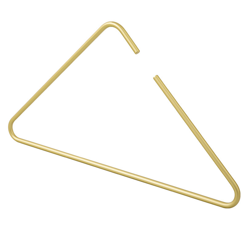 Triangular Design Aluminum Alloy Clothes Hanger Household Item Wet Dry Metal Hangers
