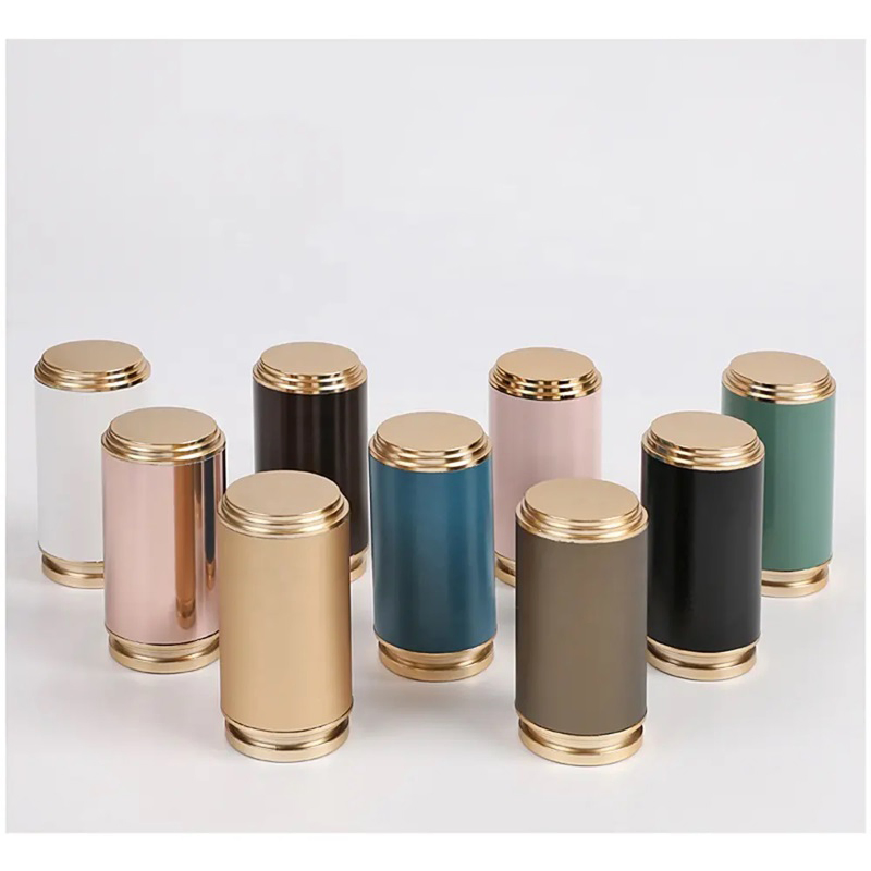 Manufacture Gold Extendable Metal Single Window Rod for Curtains with Finials Adjustable Iron Curtain Rod