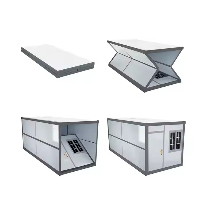 Supplier Low Cost Prefab Tiny Modular Foldable Container House