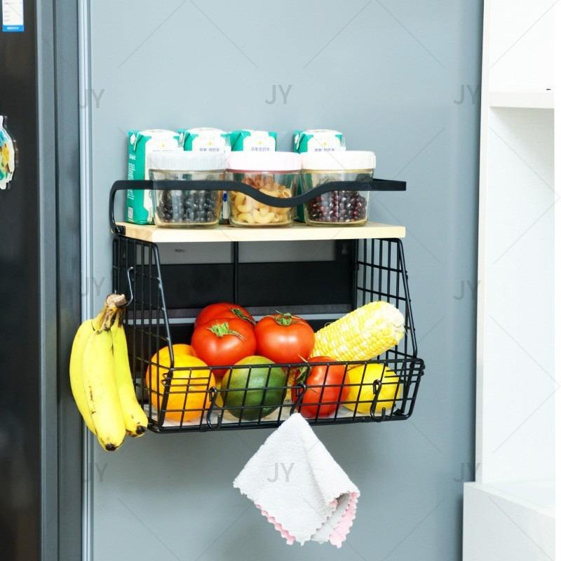 Настенная полка для фруктов и кухонной утвари