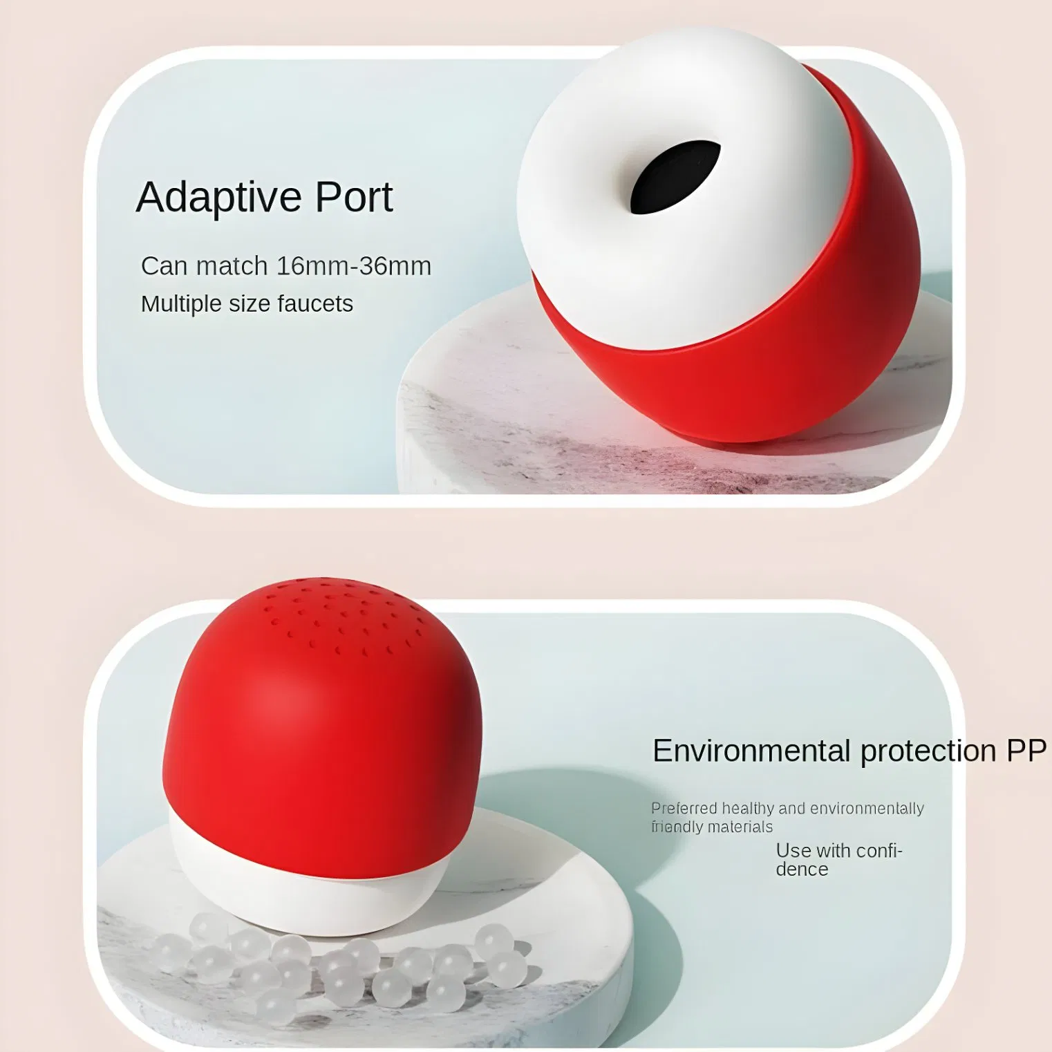 Portable Splash-Proof Cleaning Water Filter for Kitchen