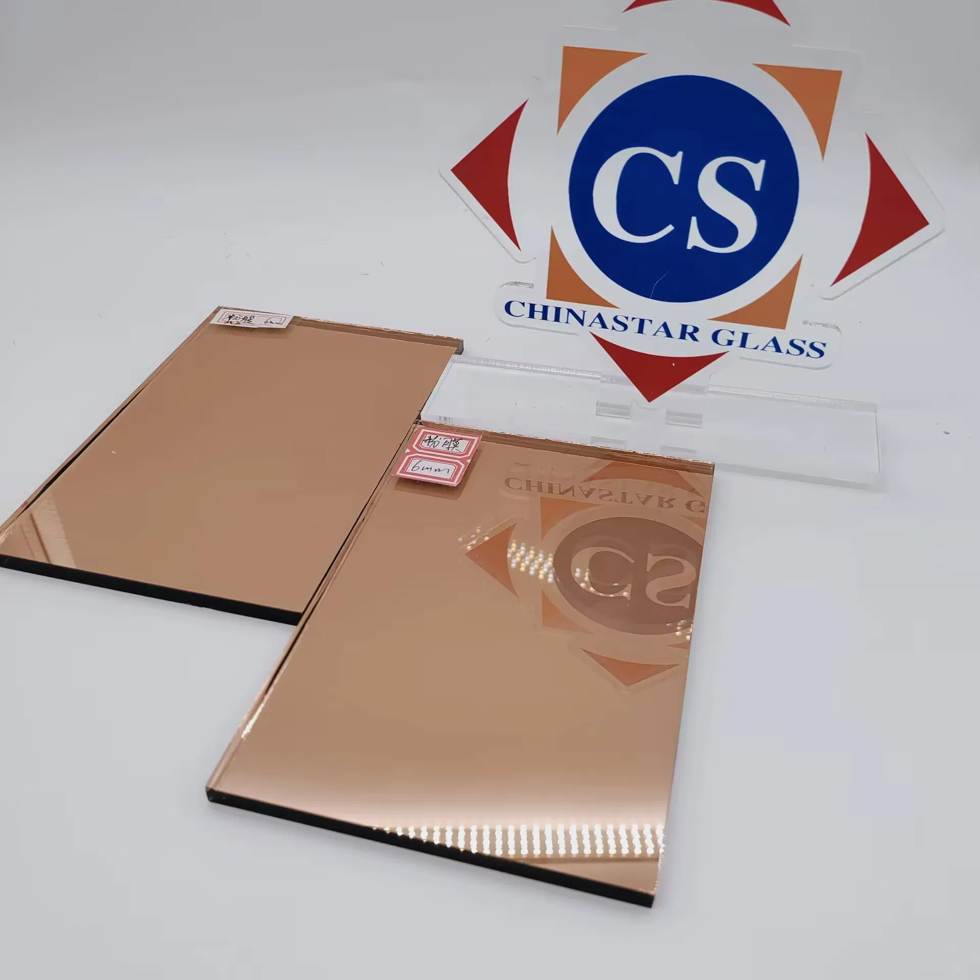 4mm 2140*3300mm Blue/Bronze/Grey/Green/Pink/Violet Reflective Glass