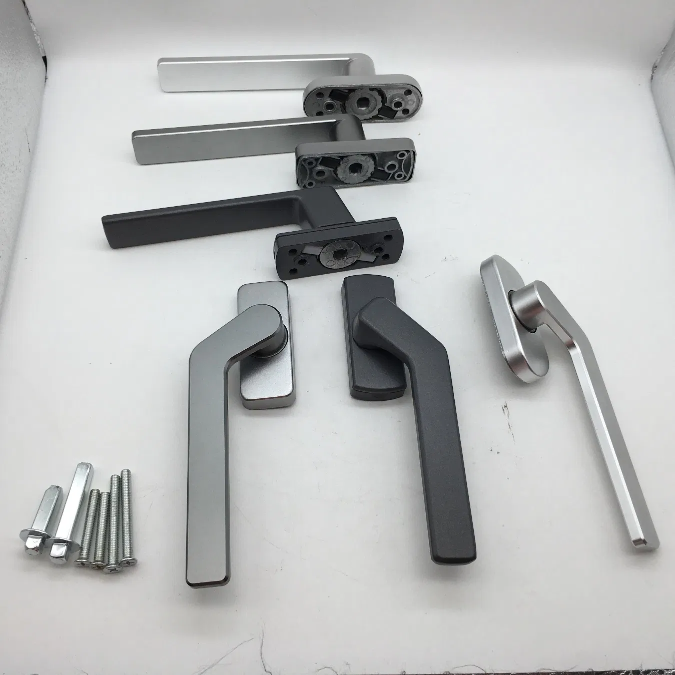 Aluminium Zinc Screen Alloy UPVC Window Handle Window Hardware