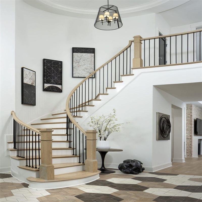 Customized Outdoor Galvanized Steel Railing with Post Picket for Deck