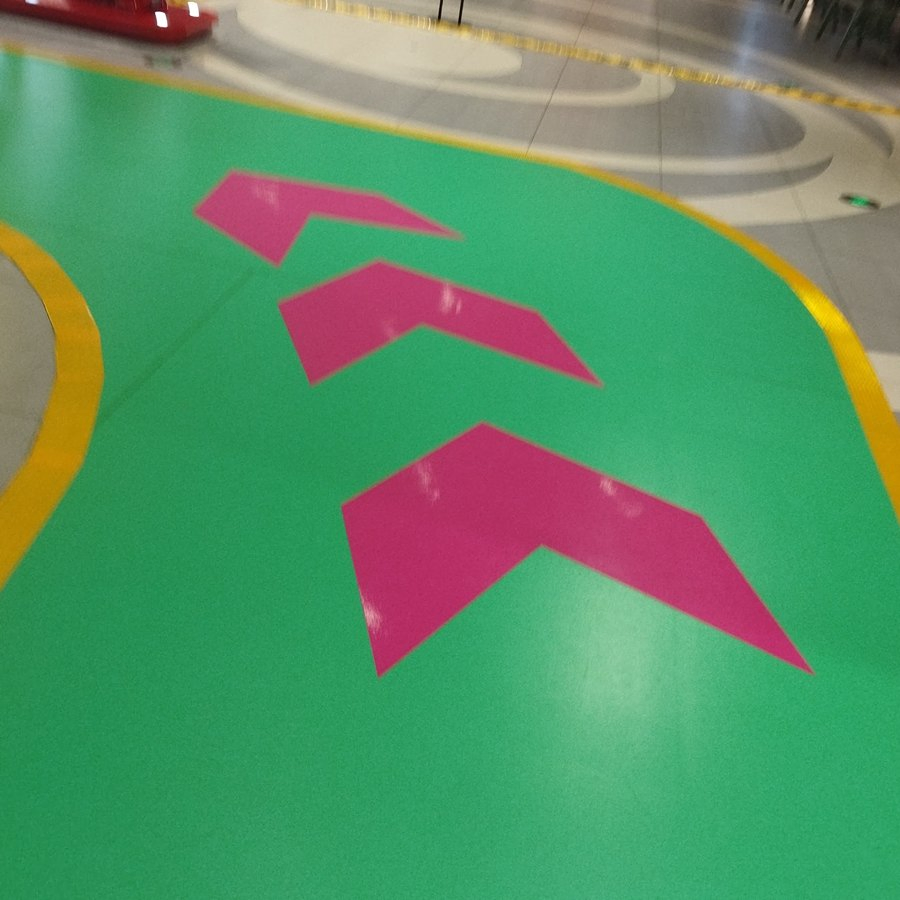 Self Adhesive Frosted Film Walk-on Graphics Lamination Film Floor Graphics Protection Film