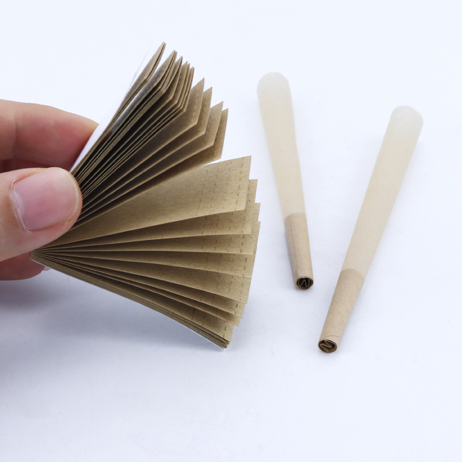 OEM Smoking Accessories Classic 54X23mm Rolling Paper Pre Rolled Cone Tip