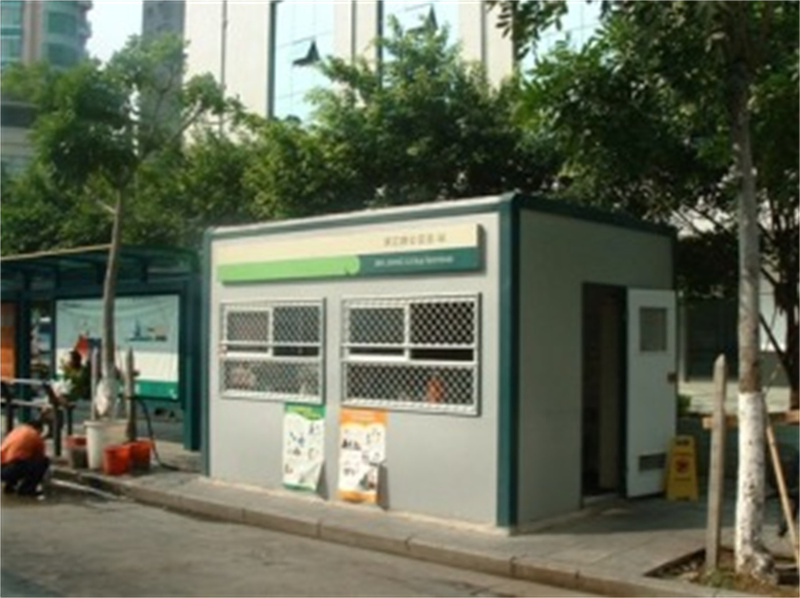 OEM Accepted Outdoor Food Kiosk with Good Quality