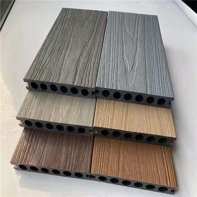 140*25mm Anti-Slip WPC Engineering Deck