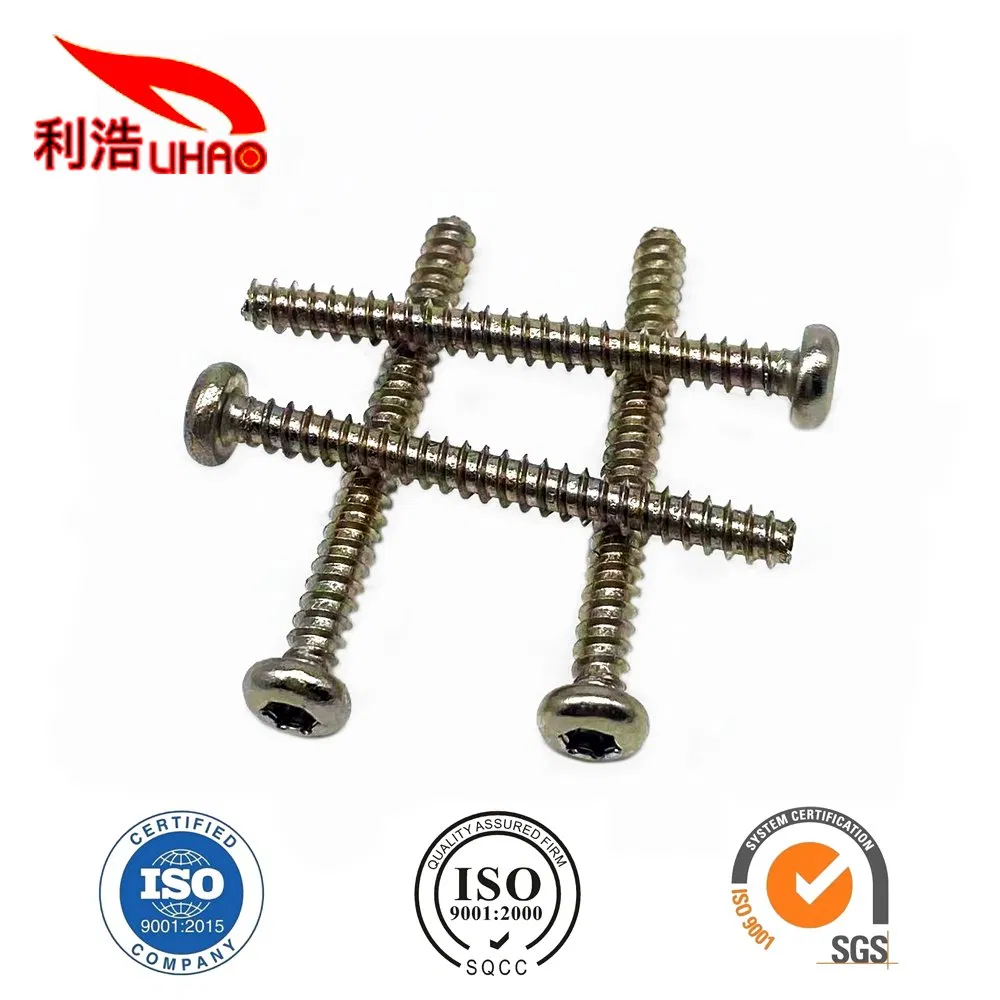 Carbon Steel Pan Head Torx Groove Metal Machine Screw