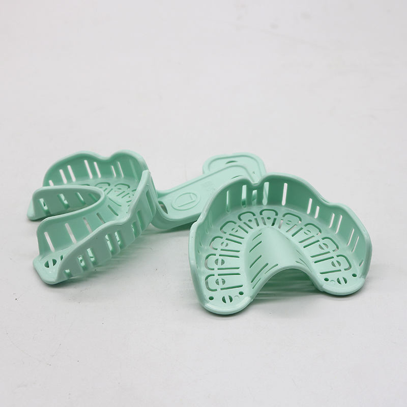 Disposable Plastic Dental Implant Impression Tray Kit Rim Locks with L/M/S Size
