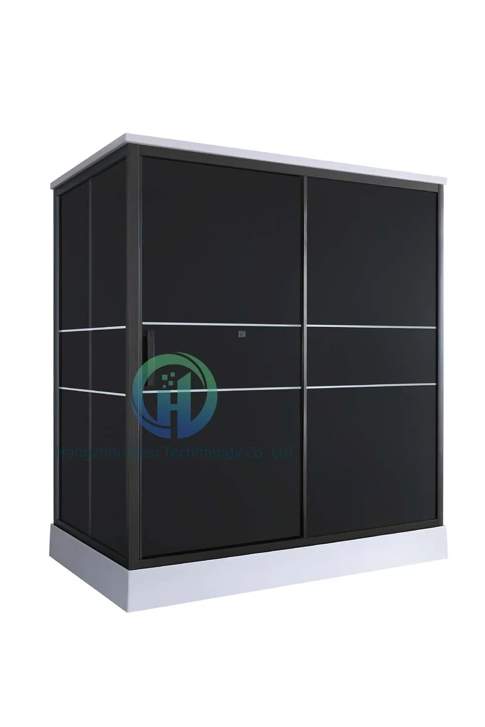 Modern One Bedroom Portable Shower Unit and Prefab with Glass Door
