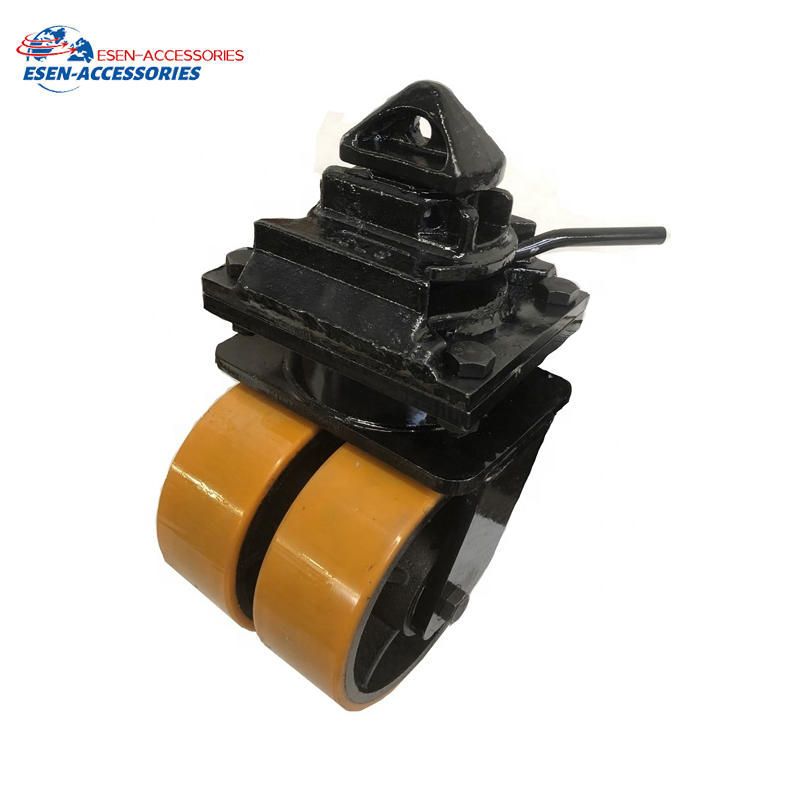 Steel ISO Shipping Container Transport Wheel Caster