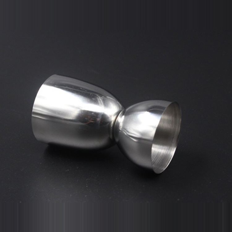 40/70ml Stainless Steel Measuring Cup Silver Color Measuring Wine Cup Jigger