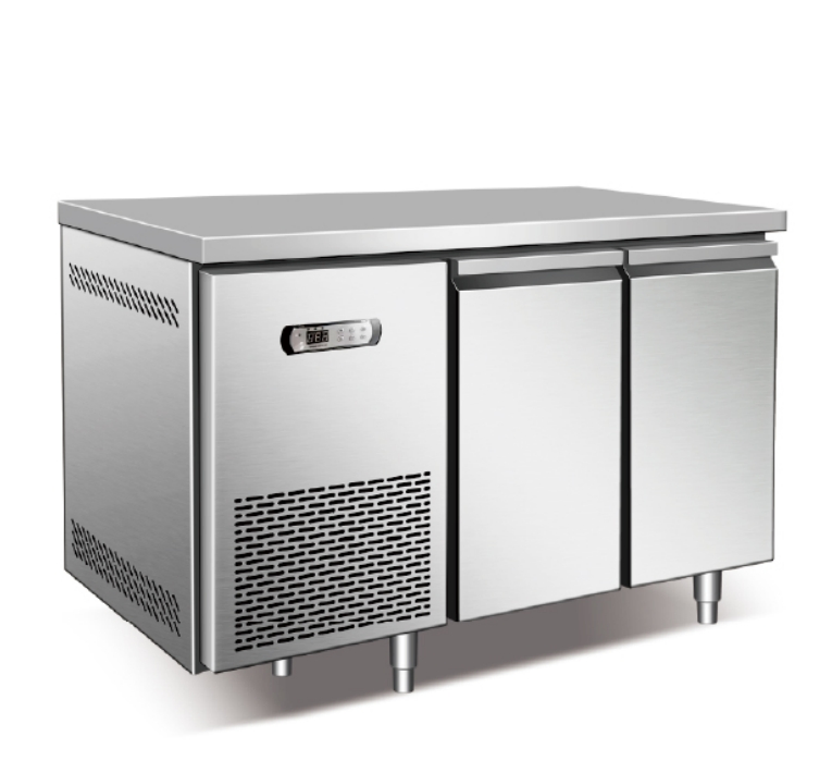 Ftc-170 Commercial Deep Freezer Cooking Table Refrigerator Freezer Kfc Convenient Store Price Refrigerated Worktable Cold Prep Table Chilled Undercounter Freeze