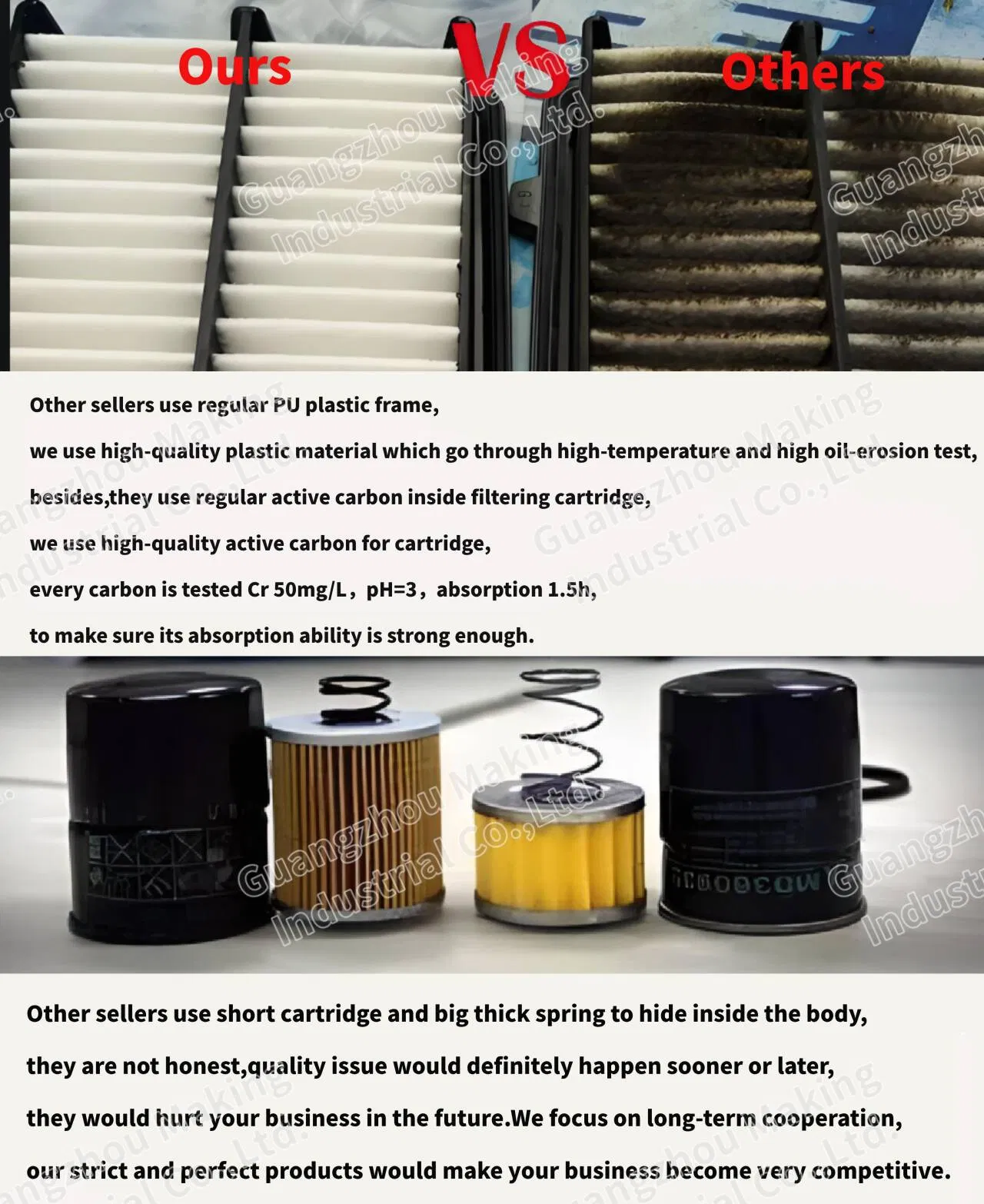 Воздушный фильтр масляный для мотоциклов Honda, Yamaha, Suzuki, Kawasaki CG/GY6