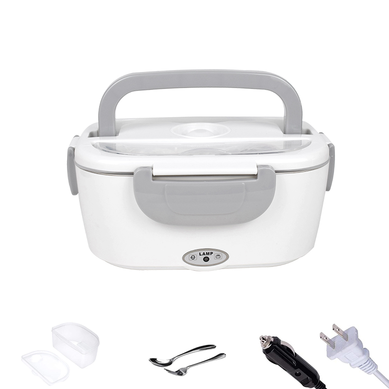 Portable Travel Large Capacity Stainless Steel Durable Heating Lunch Box