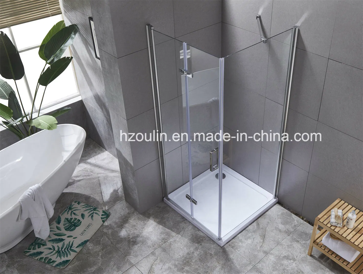 Shower Enclosure with High Quality Hinges