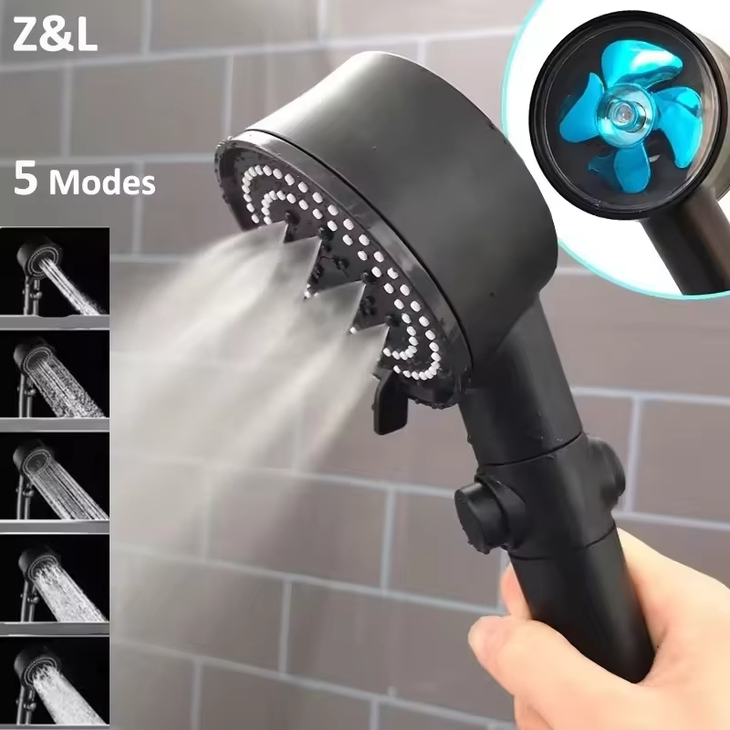 High-Performance Turbo Handheld Shower Head for Ultimate Water Pressure