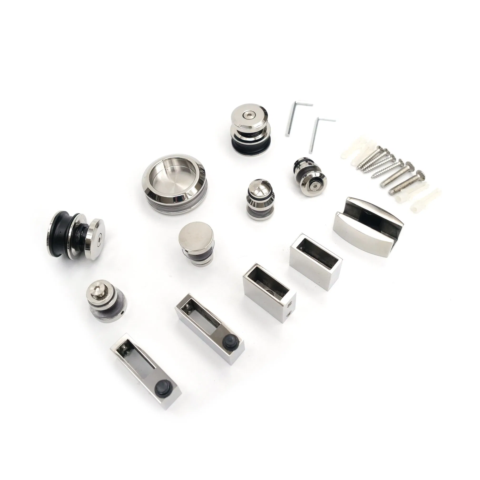 Shower Door Wheels Hardware Glass Mount Roller Single Kit Shower Enclosure