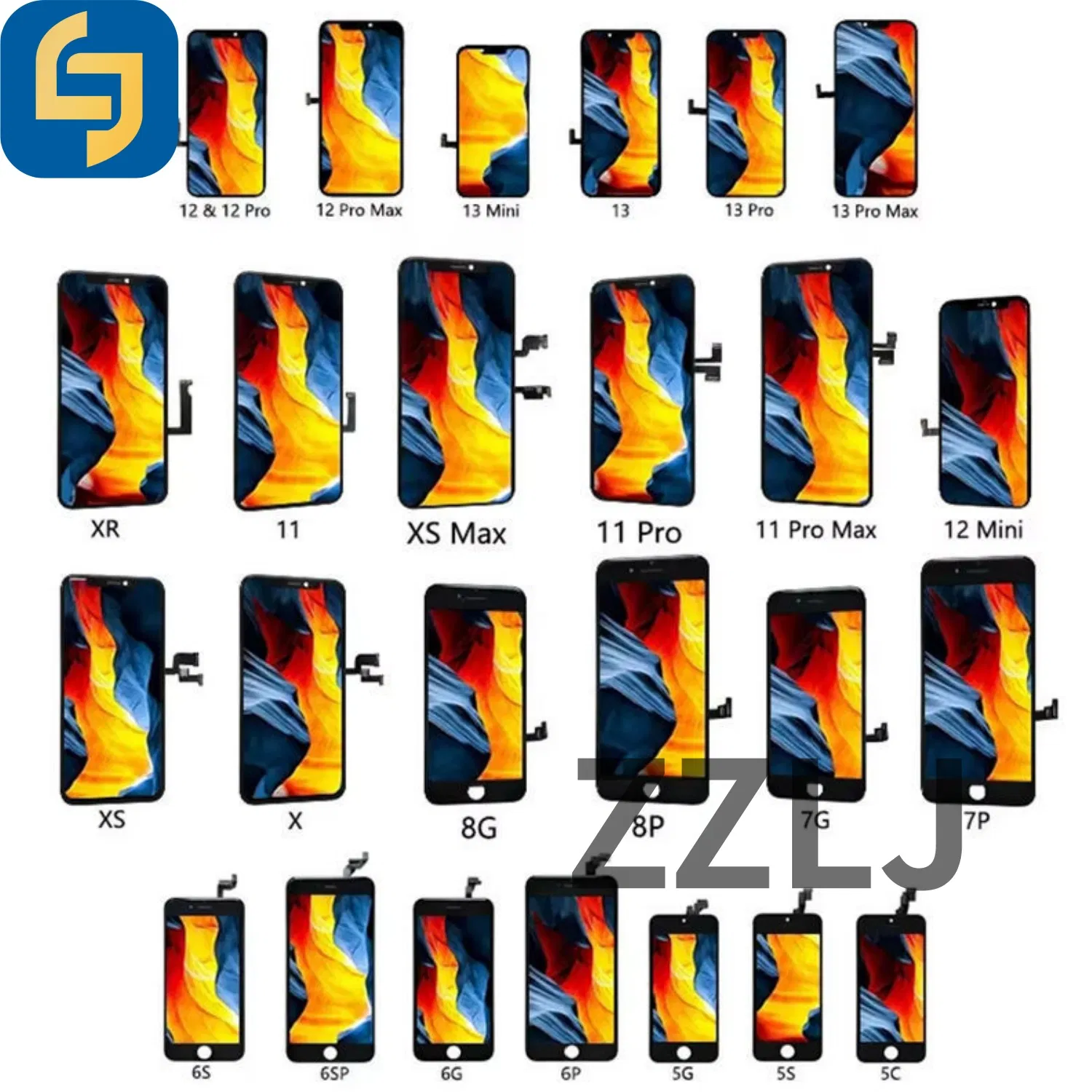 Screen Mobile Phones LCD for I Phone 12/12 PRO Incell HD HD Plus FHD Replacement Screen Display