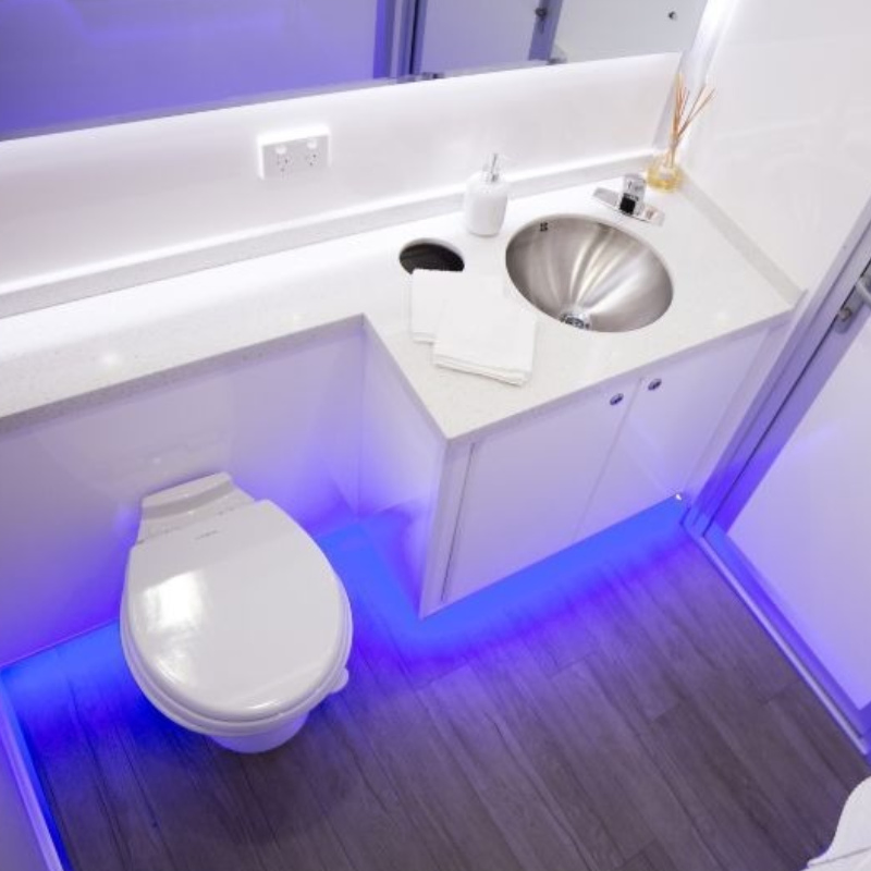 Luxury Portable Cabin Restroom Trailer