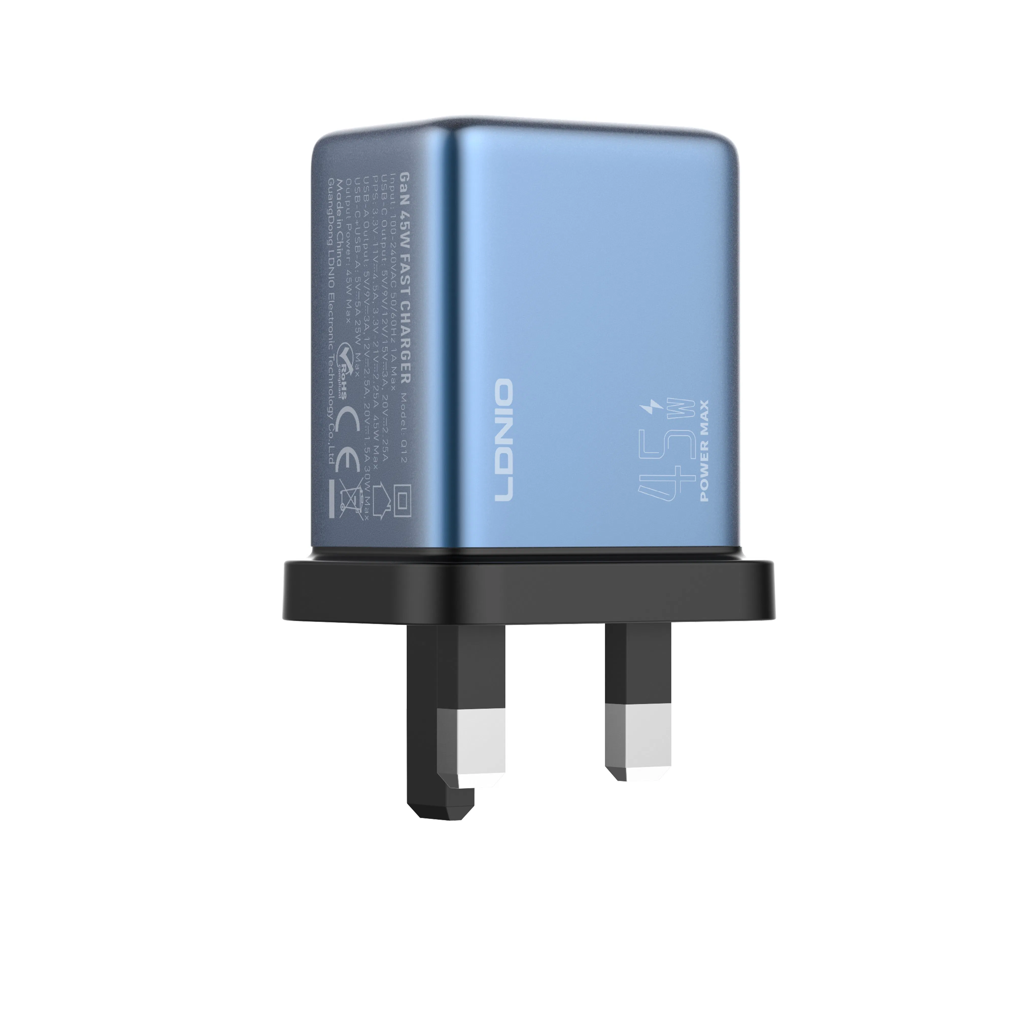 Зарядное устройство Ldnio Q12 GaN 45W для iPhone