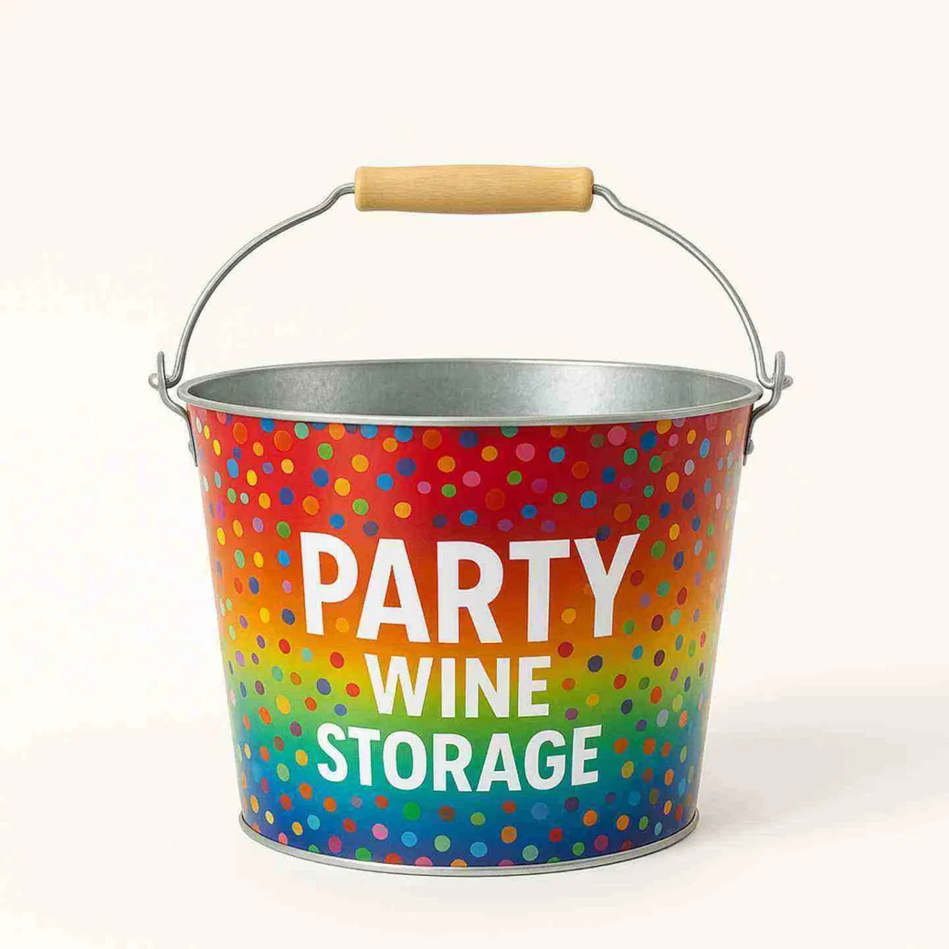 0.8mm Thick Wall 5L 10L 20L OEM Custom Seamless Inner Wall Bucket