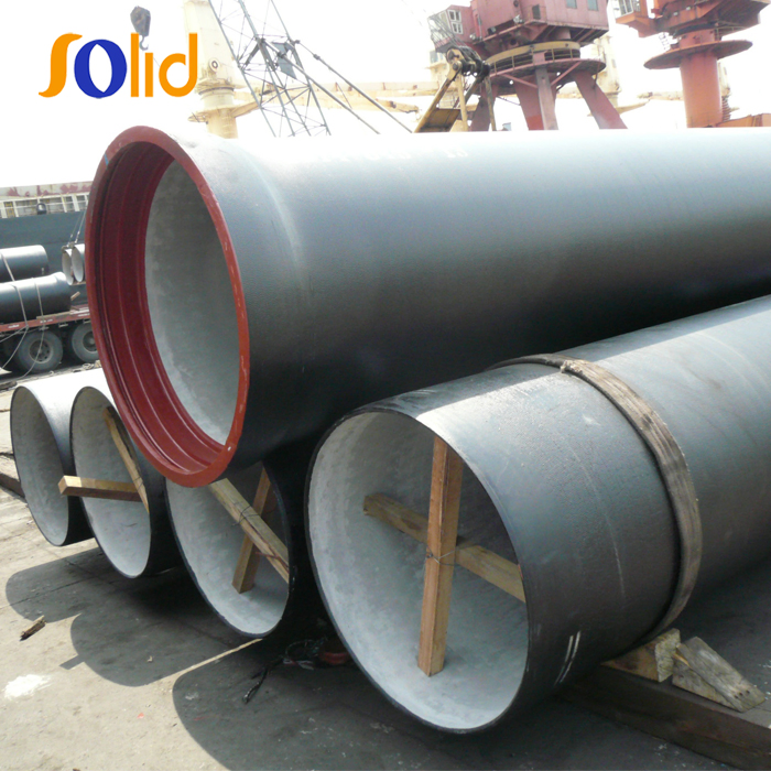 Manufacturers of Dn50-Dn300 Ductile Iron Pipe/Di Pipe Water Pressure Test