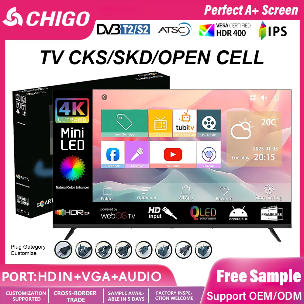 New 55 Inch 4K UHD Television with Google Smart Functionality