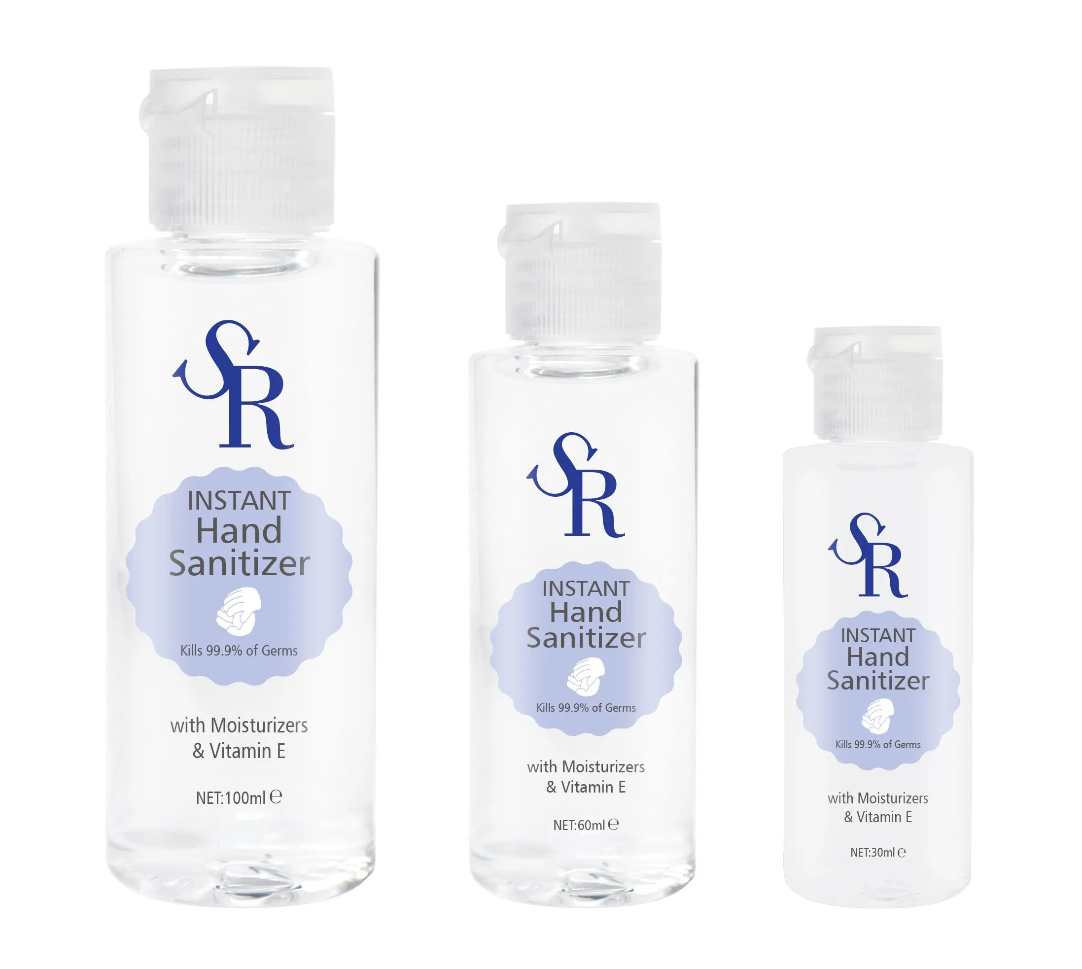 475ml Private Disinfectant Alcohol Hand Sanitizer Gel Ce Certification with Aloe Extracts